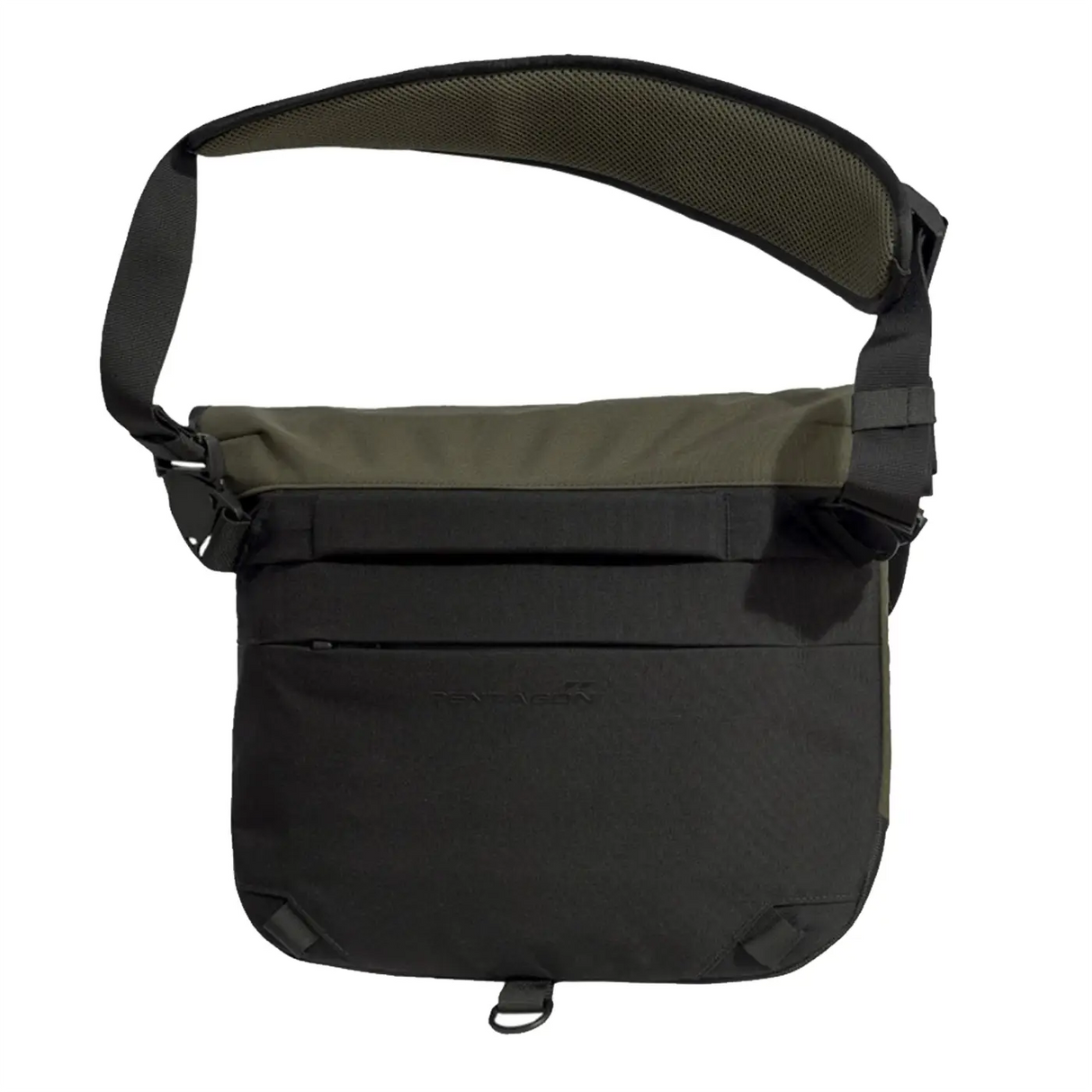 Pentagon Consul Crossbody Messenger Bag Rear RAL7013 Green | Task Outdoor