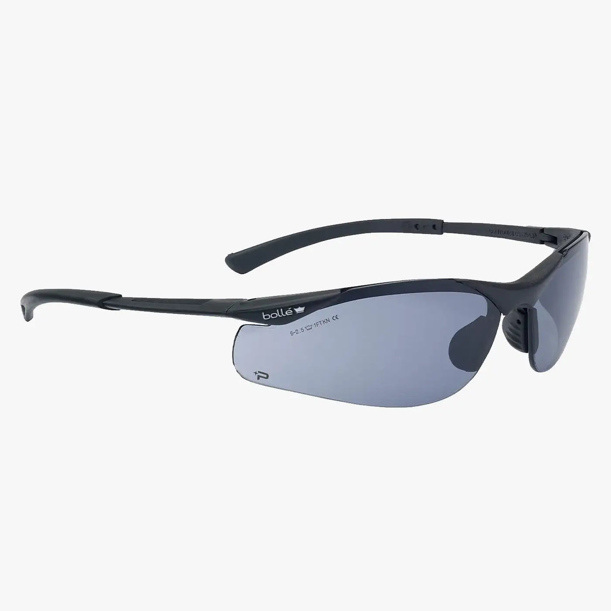 Bolle Contour II BSSI Glasses Smoke Lens | Task Outdoor