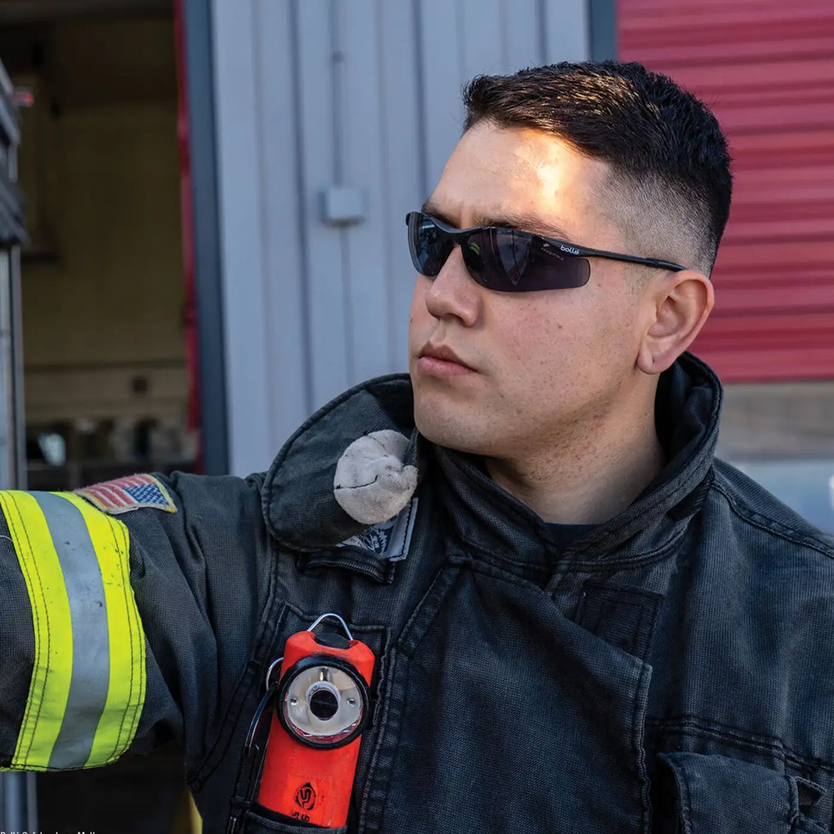 Bolle Contour II BSSI Glasses Smoke Lens | Task Outdoor