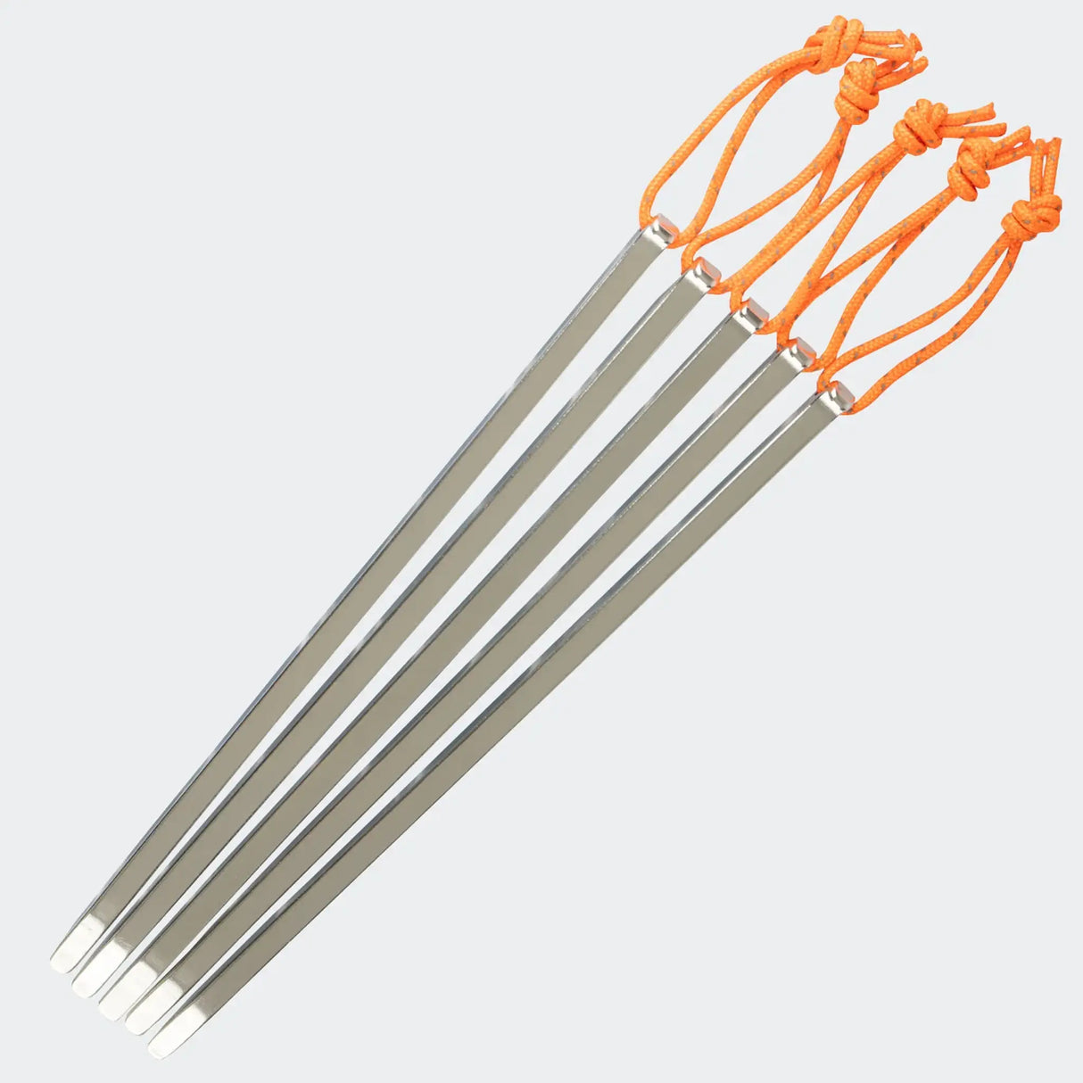 Highlander Dart Aluminium Tent Pegs - 16cm/6" - Pack of 5 - flat on white background