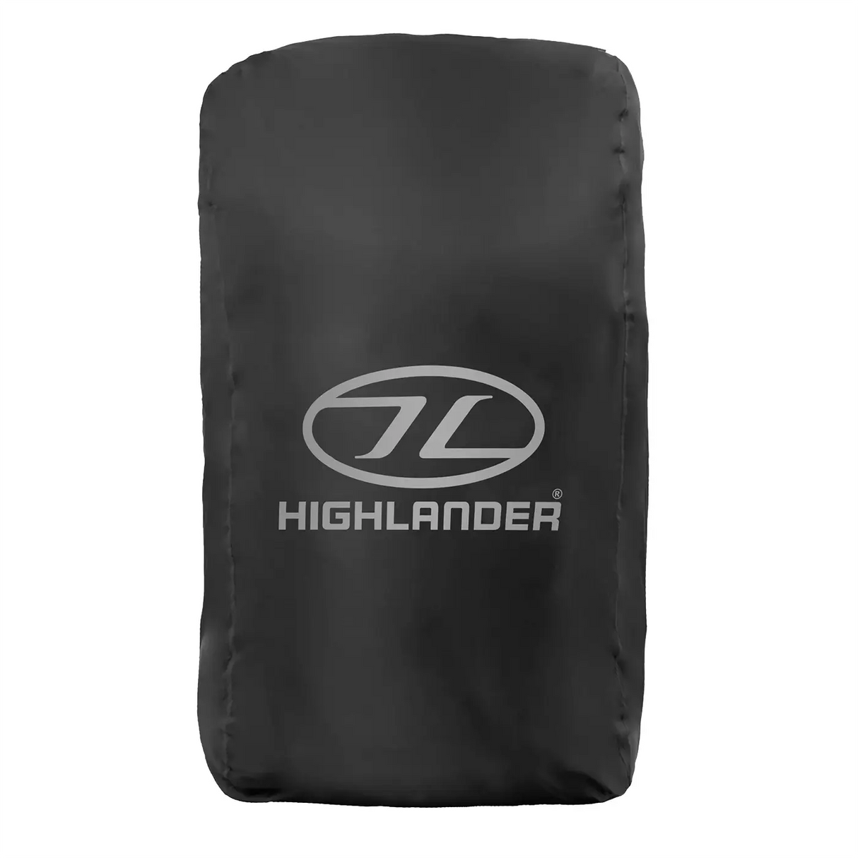 Highlander Duck's Back Rucksack Cover Black Open  | Task Outdoor