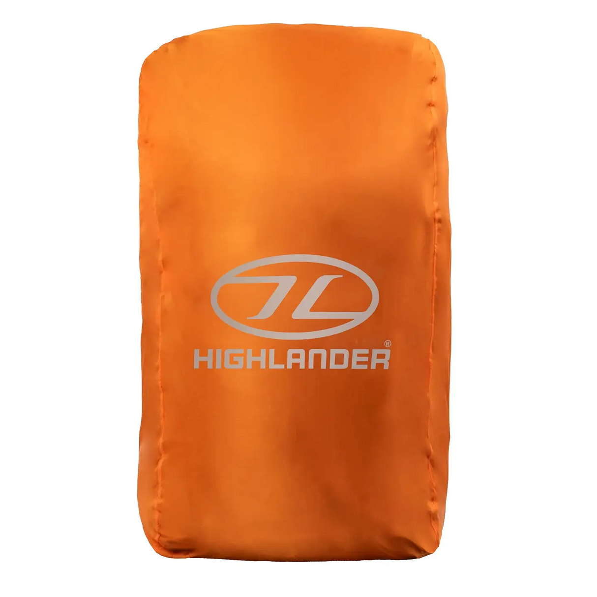 Highlander Duck's Back Rucksack Cover Orange Open | Task Outdoor