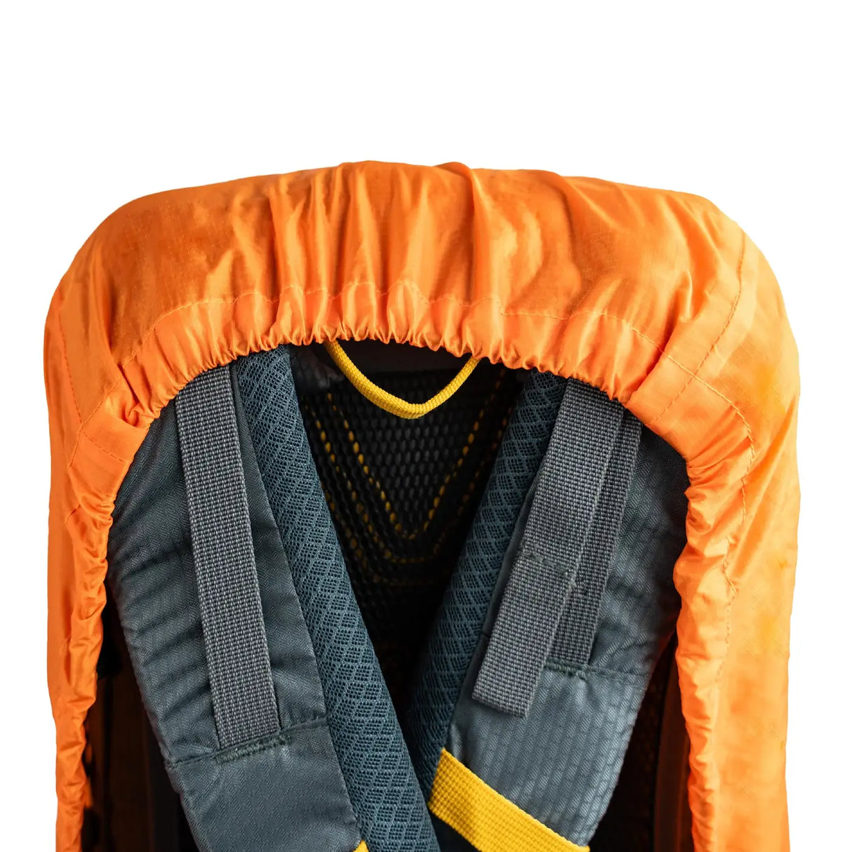 Highlander Duck's Back Rucksack Cover Orange Rear | Task Outdoor