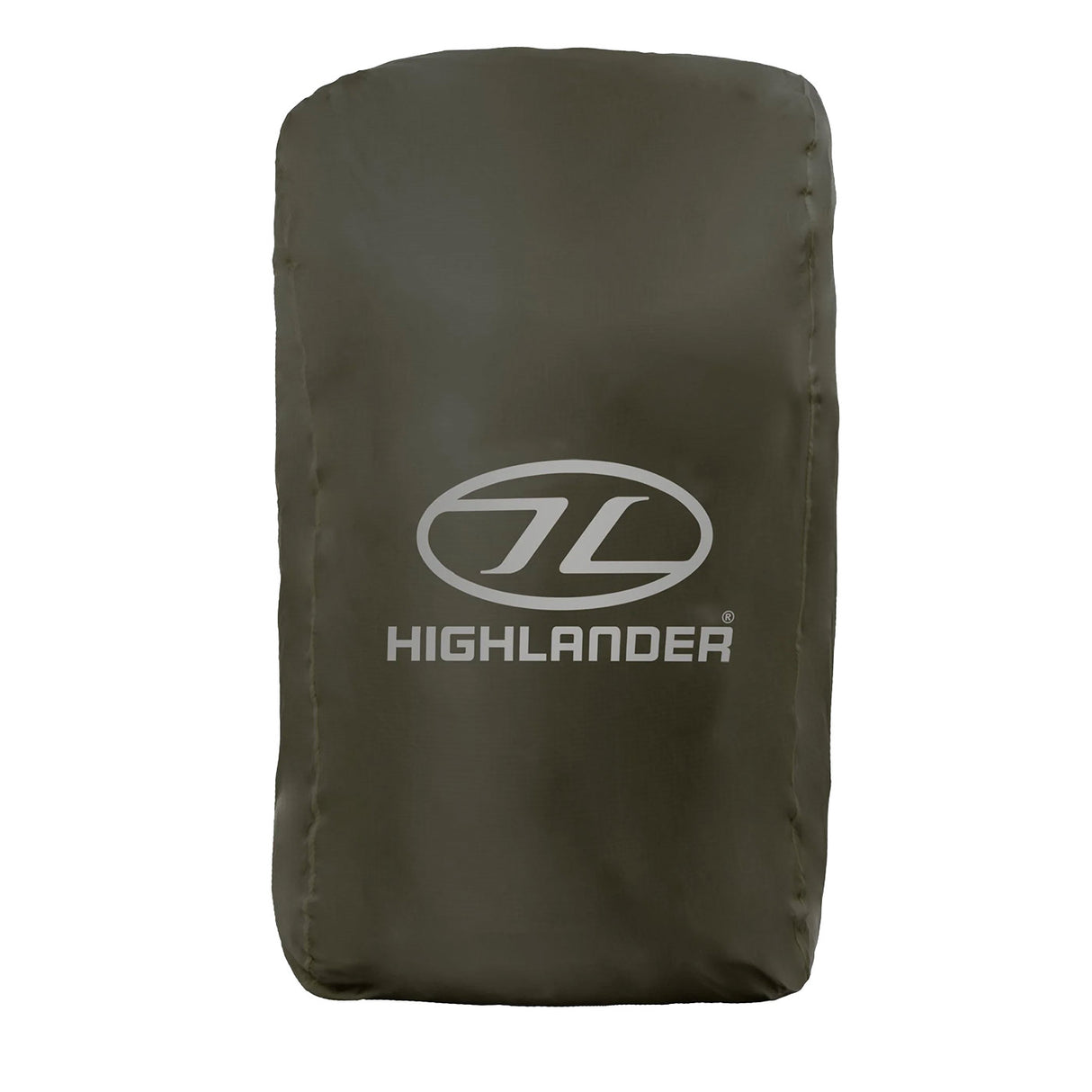 Highlander Duck's Back Rucksack Cover Ranger Green Open | Task Outdoor