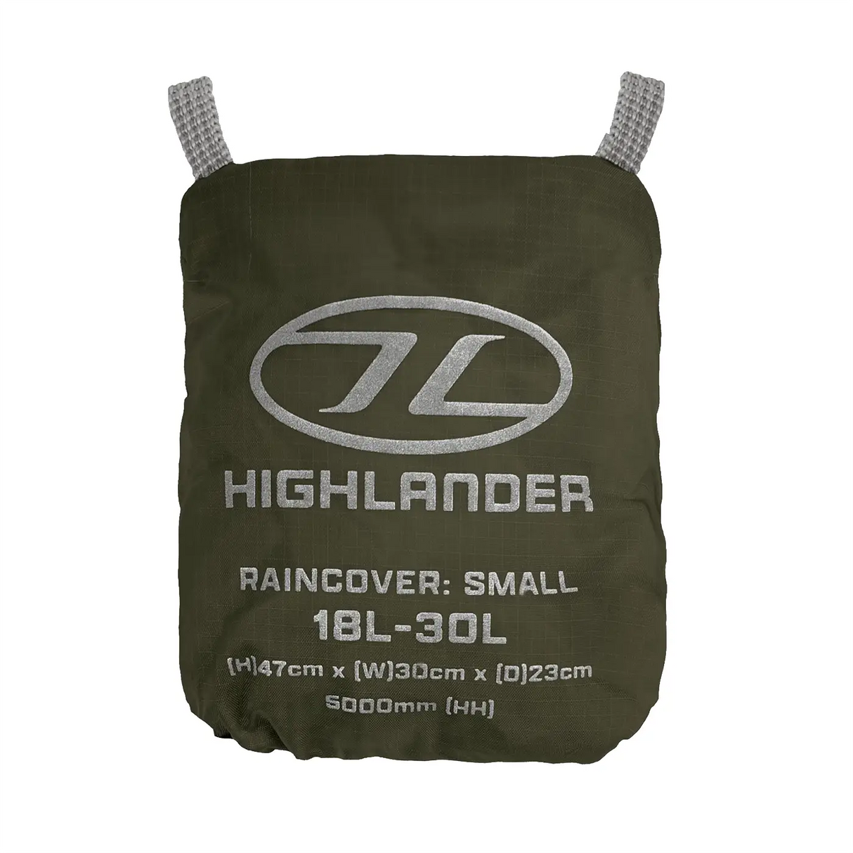 Highlander Duck's Back Rucksack Cover Ranger Green Packed | Task Outdoor