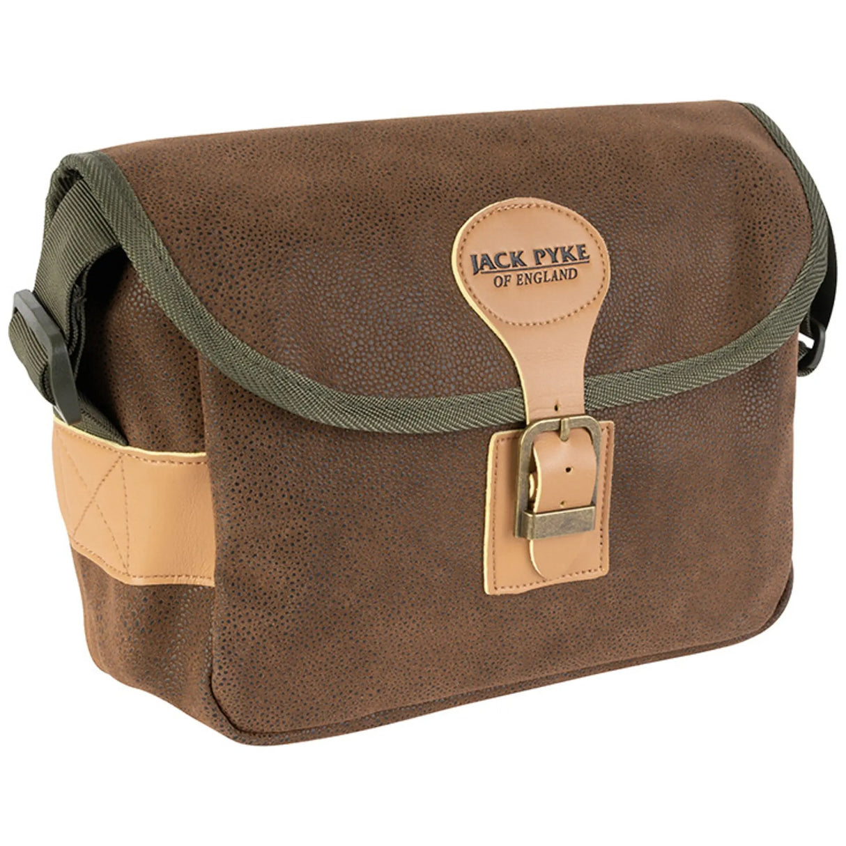 Jack Pyke Duotex Cartridge Bag - Brown side profile