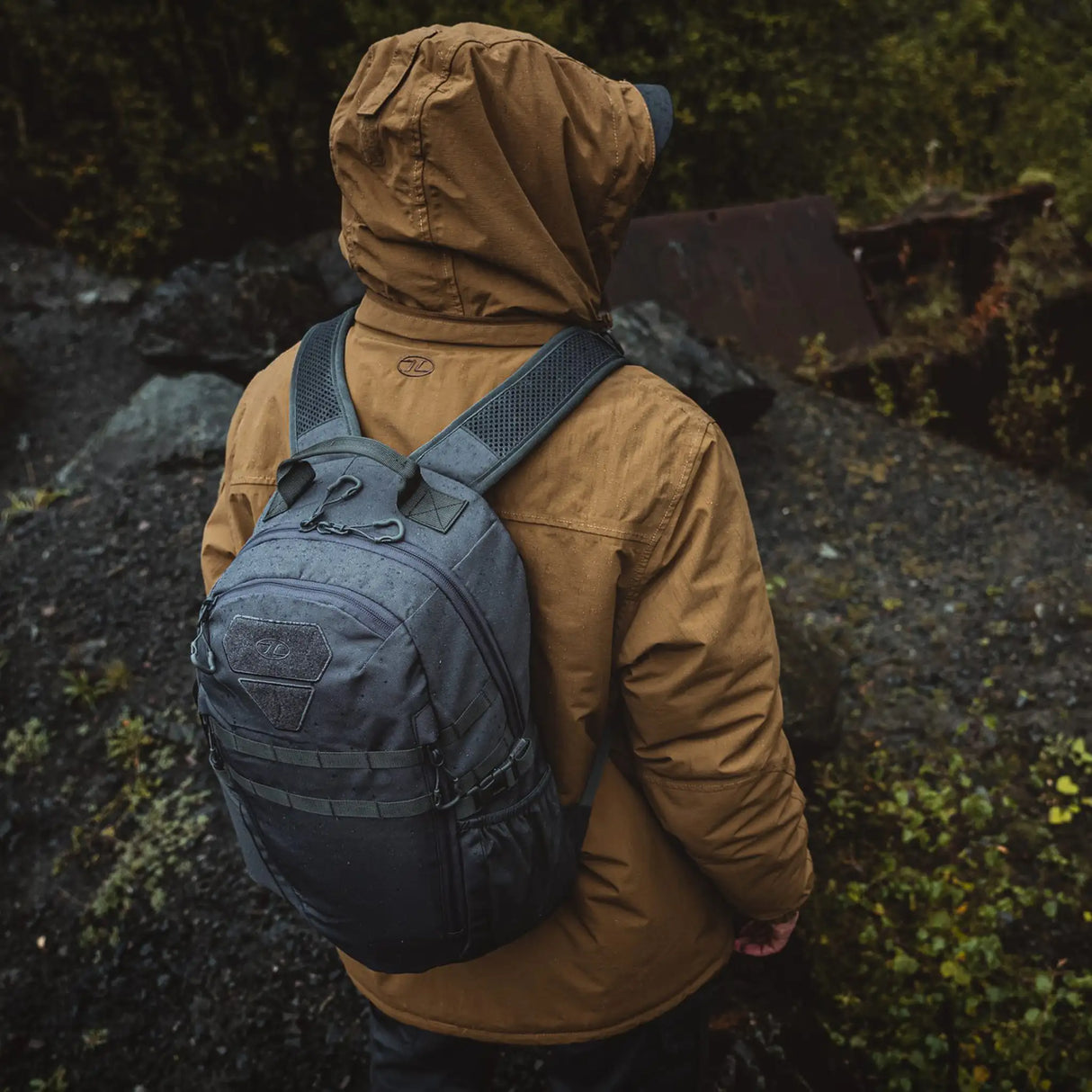 Highlander Eagle 1 MOLLE Rucksack in grey for commuting, work