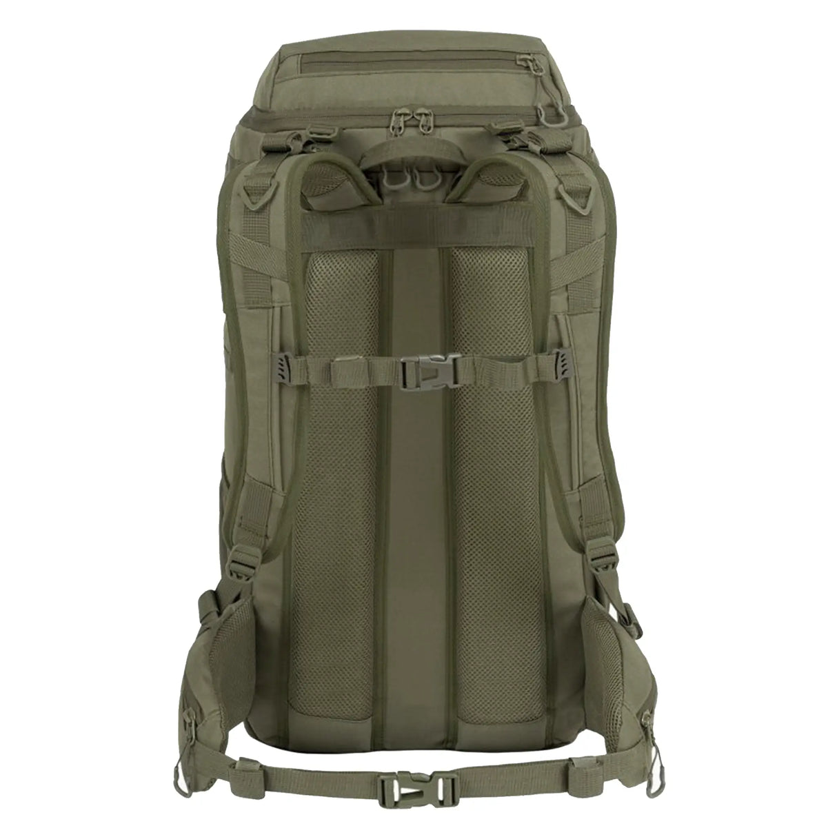 Highlander Eagle 3 Rucksack from the rear in ranger green
