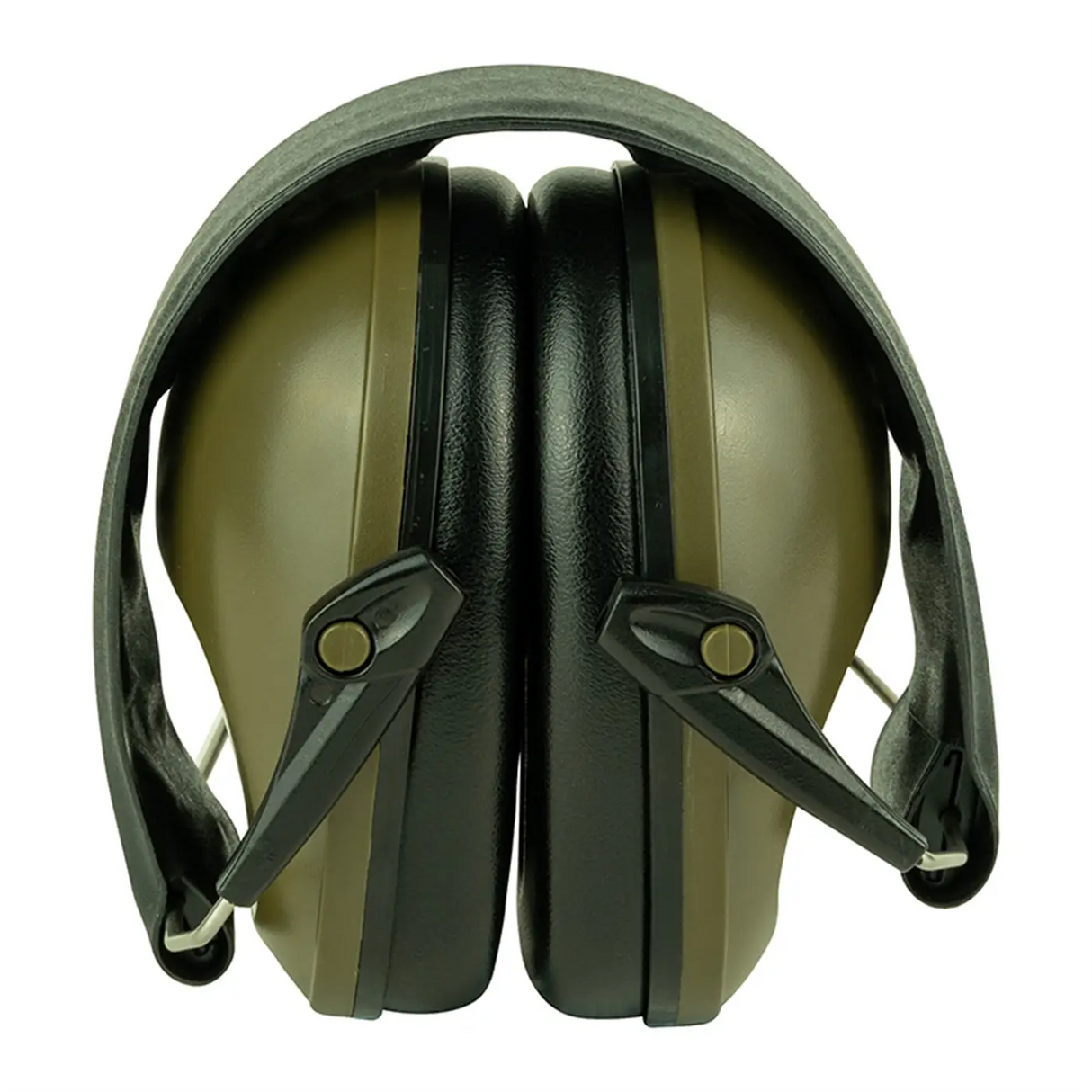 Jack Pyke Passive Ear Defenders closed from the back | Task Outdoor