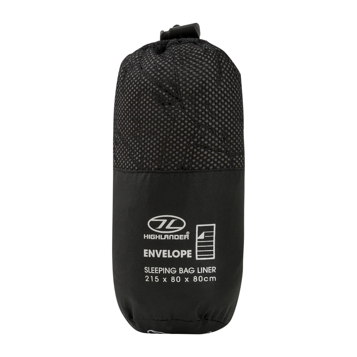 Highlander Envelope Rectangular Sleeping Bag Liner with stuff sack
