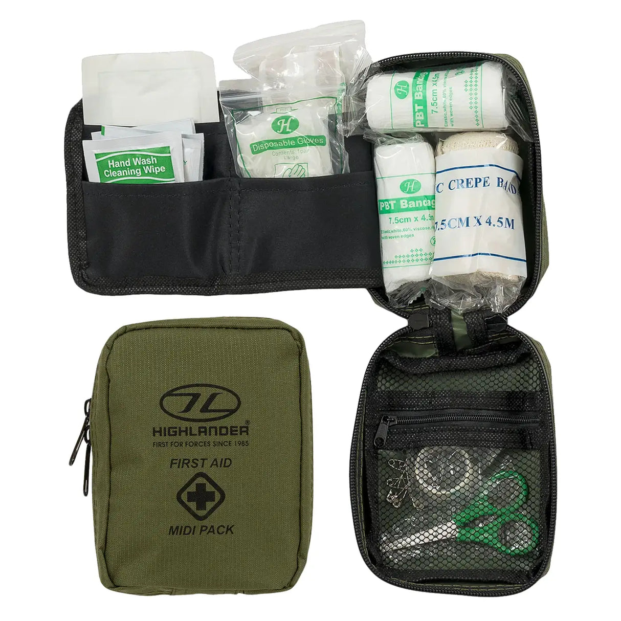 Highlander Midi Military First Aid Kit | Task Outdoor