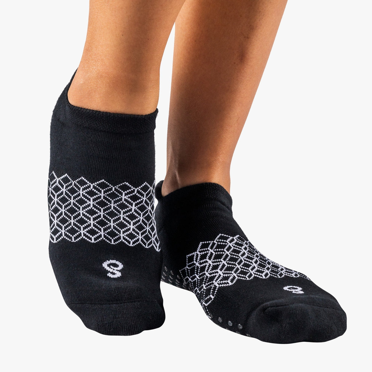 hipSwan Flow Grip Ankle Socks