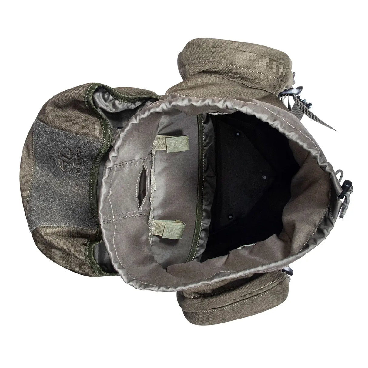 Highlander Forces Elite Rucksack 44L Ranger Green Drawcord Closure | Task Outdoor