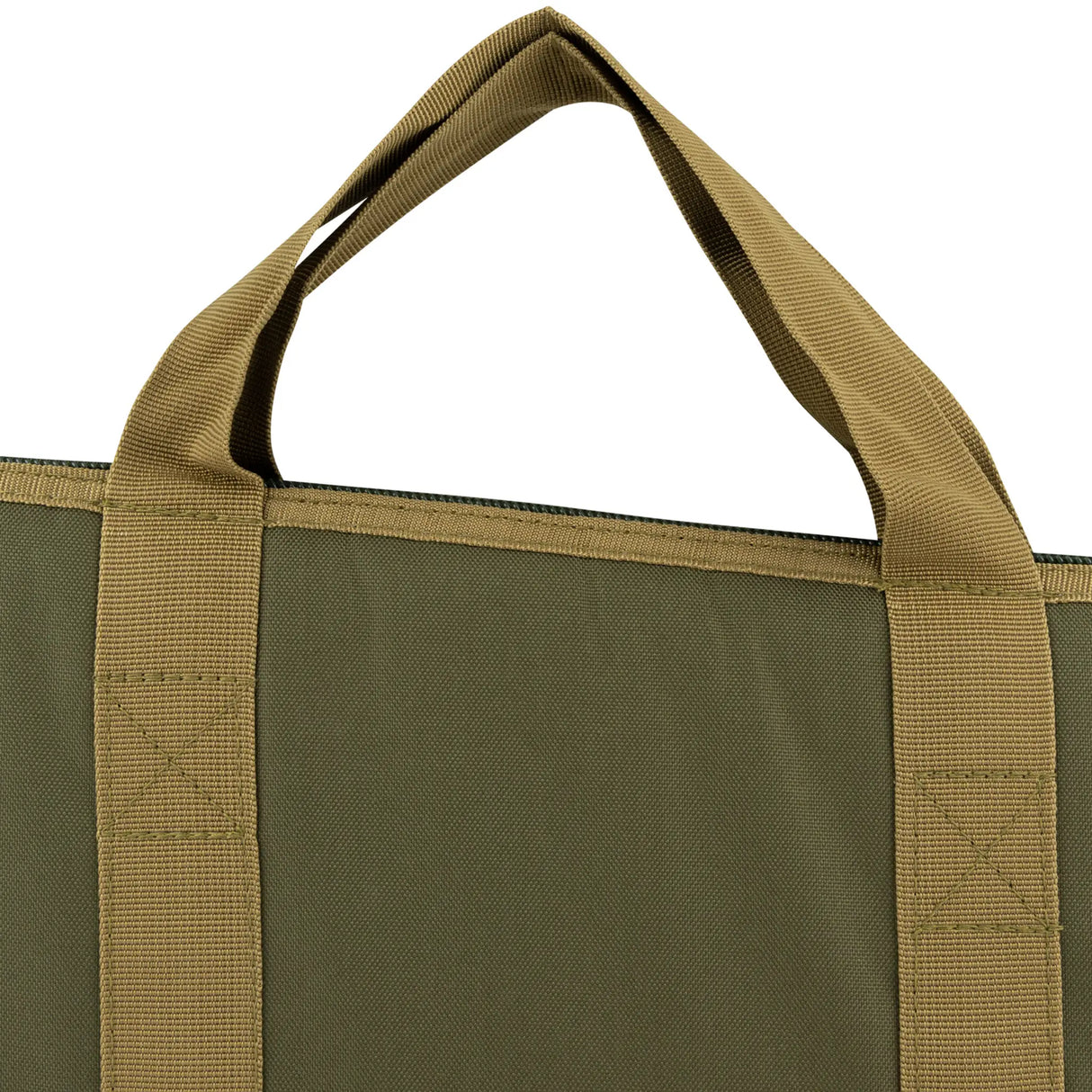 Jack Pyke Sporting Gun Slip in green close up of handles on white background