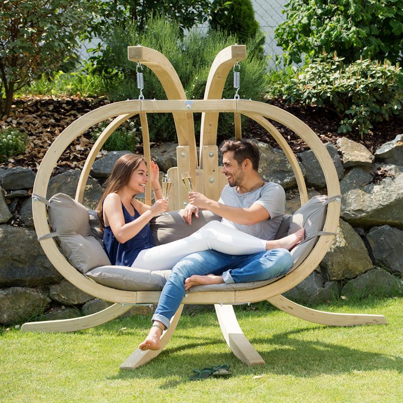 Amazonas Globo Royal Double Hanging Egg Chair Set - image 8