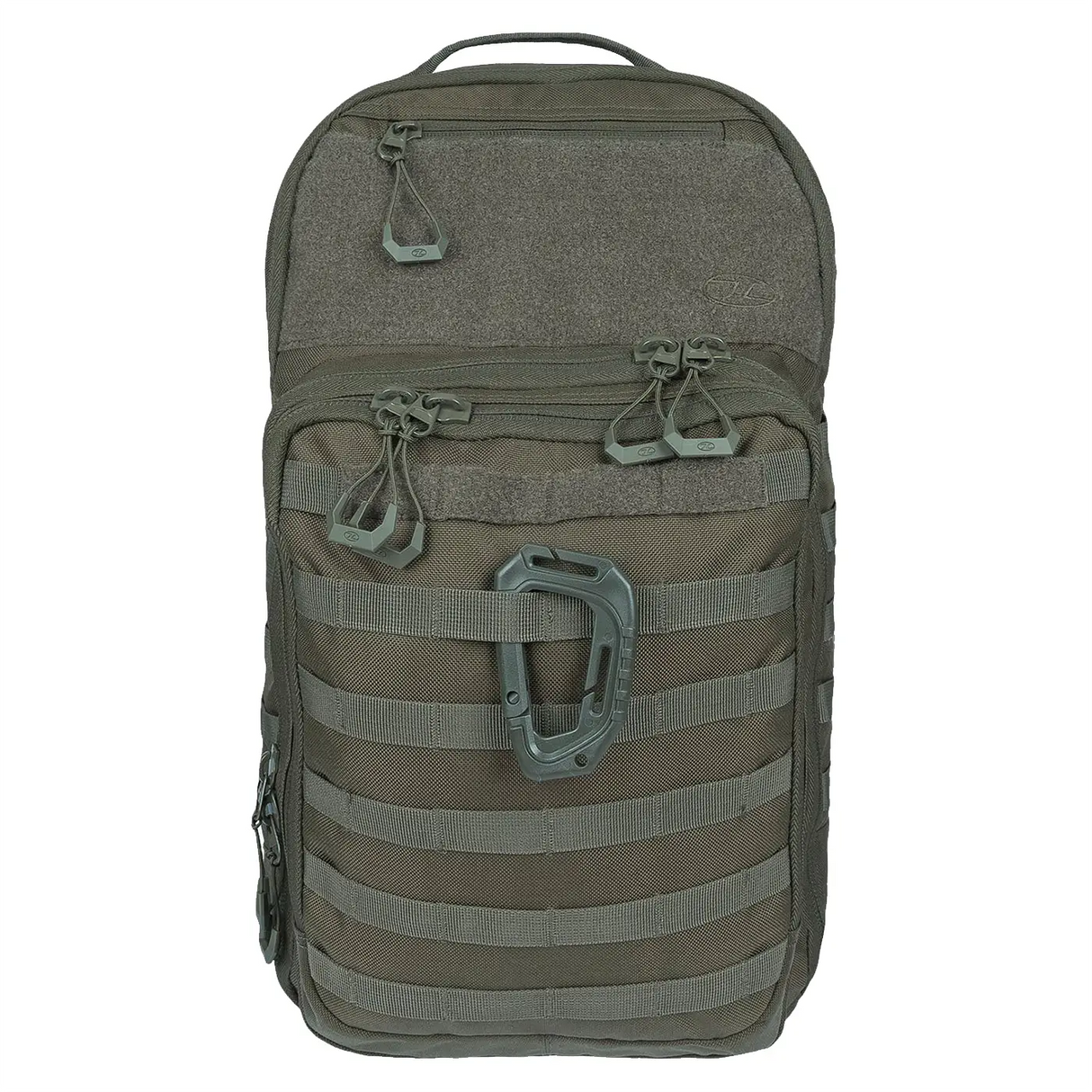 Highlander Harrier 25L MOLLE Rucksack Ranger Green front view | Task Outdoor
