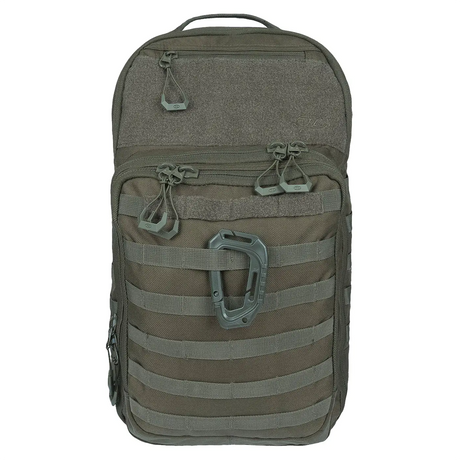 Highlander Harrier 25L MOLLE Rucksack Ranger Green front view | Task Outdoor