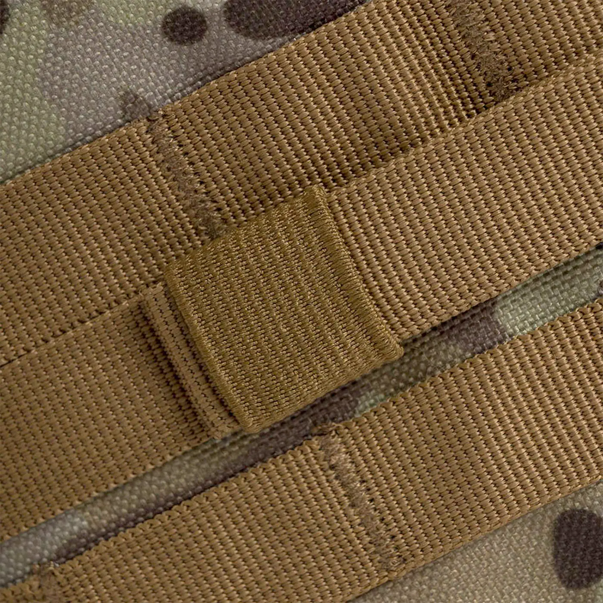 Highlander Harrier 35L MOLLE Rucksack HMTC Camouflage compression straps