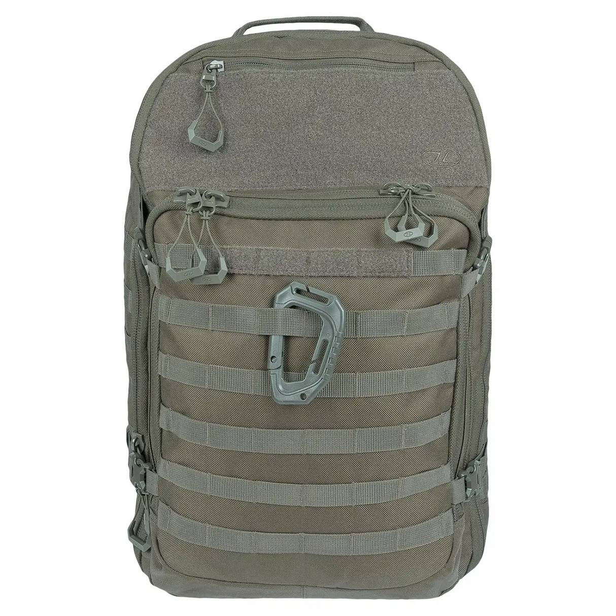 Highlander Harrier 35L MOLLE Rucksack Ranger Green front view | Task Outdoor