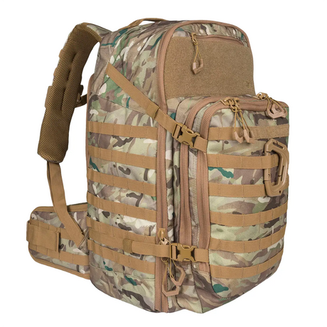 Highlander Harrier 45L MOLLE Rucksack HMTC Camo | Task Outdoor