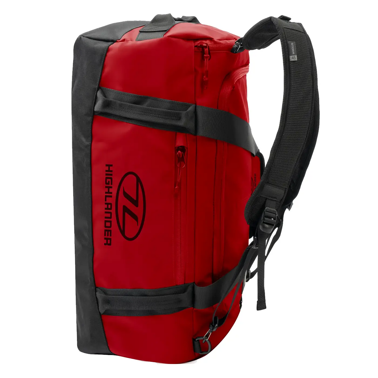 Highlander Hauler Duffle 45L Red | Task Outdoor
