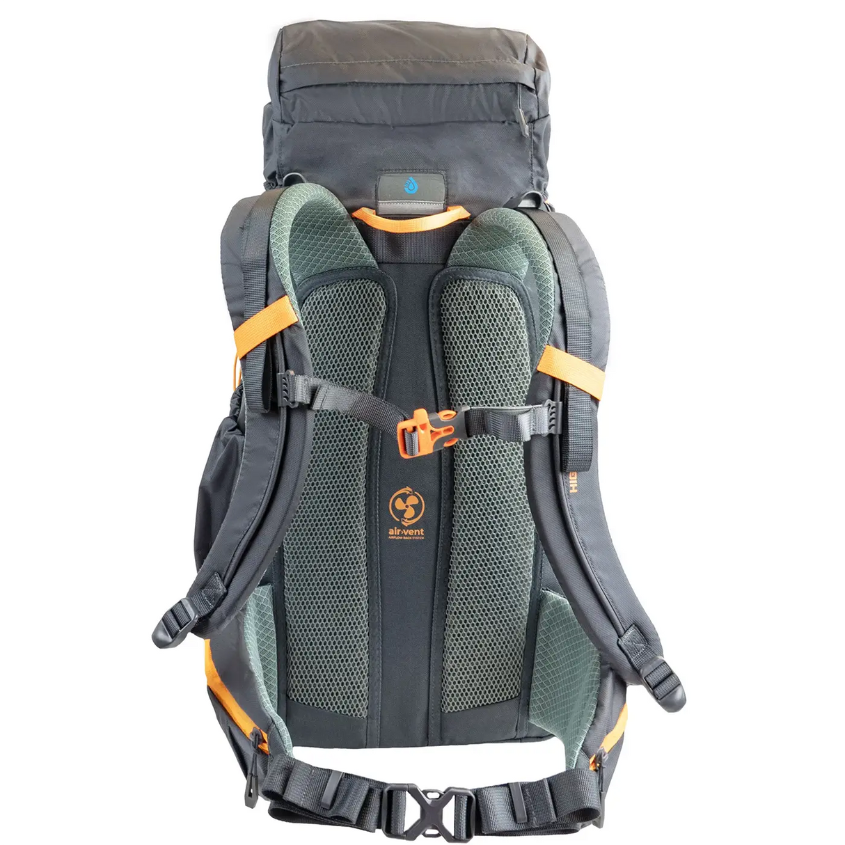 Highlander Ivar 30L Rucksack Men's Steel Grey Rear Back System | Task Outdoor