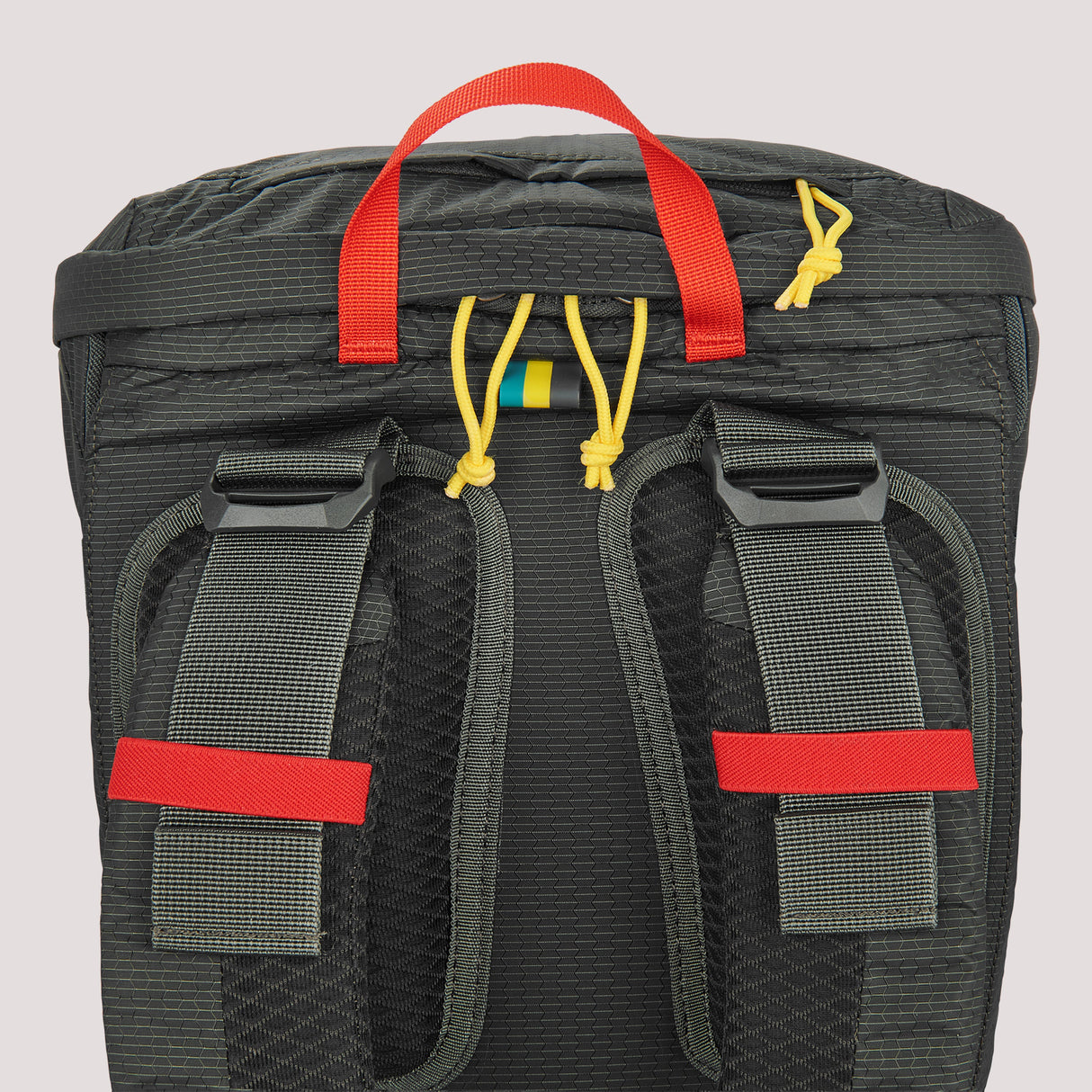 Sierra Designs Flex Hike 20-30 Rucksack - Peat / Fiery Red - view 5