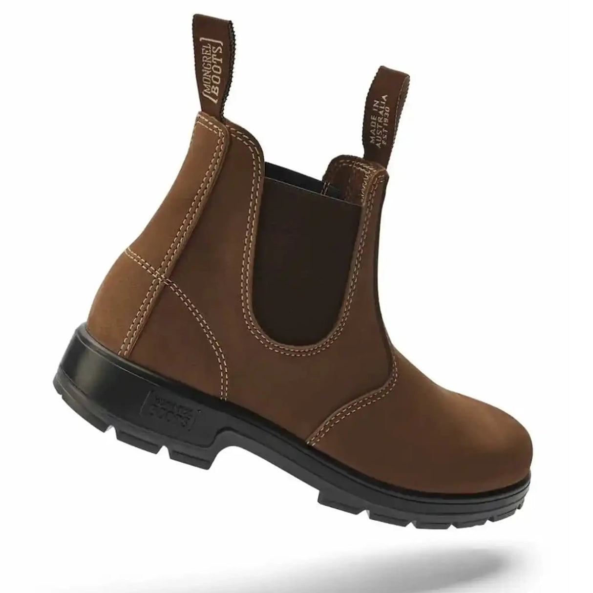 Mongrel K9 Dealer Boot - Vintage Brown three-quarter angled view