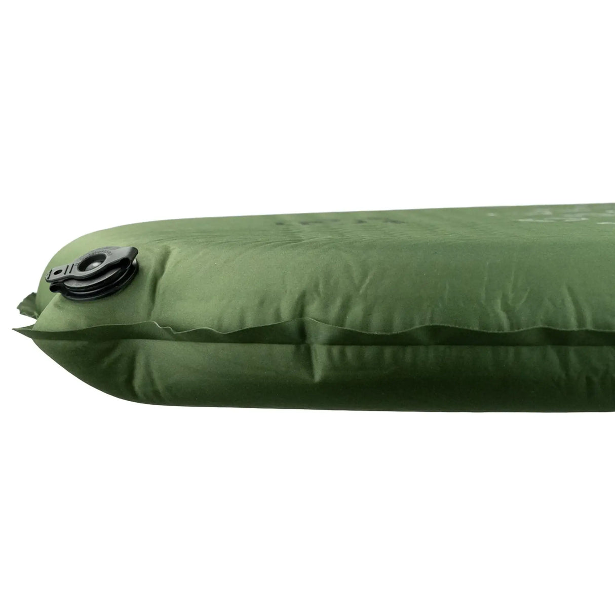 Highlander Kit Self-Inflating Sleeping Bag Mat 75mm in olive green from side