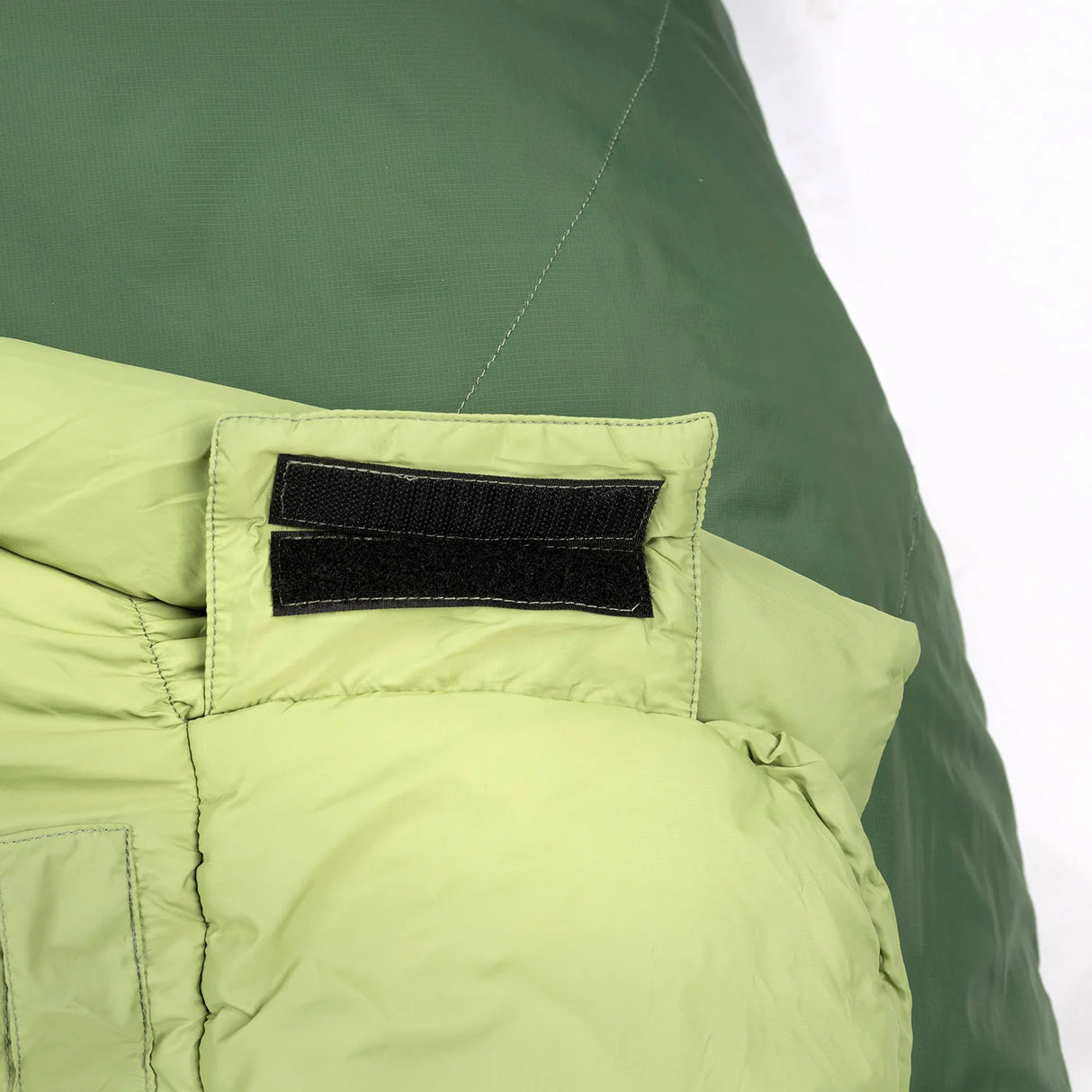 Vango Mantis 300 Sleeping Bag in pine green on white background