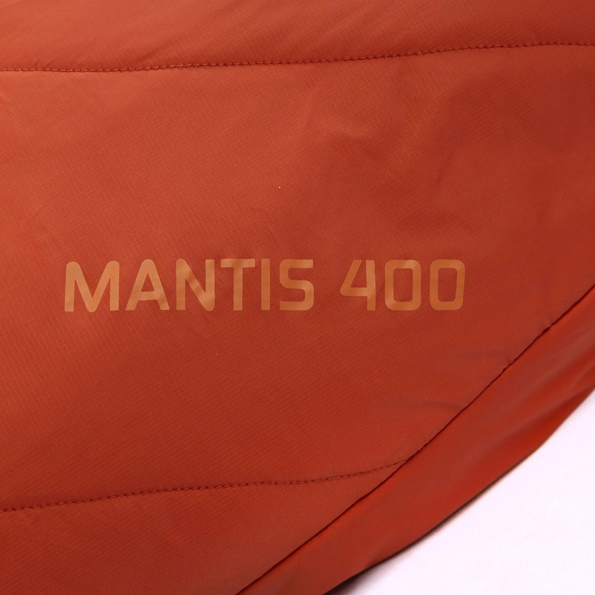 Vango Mantis 400 Sleeping Bag close up of name