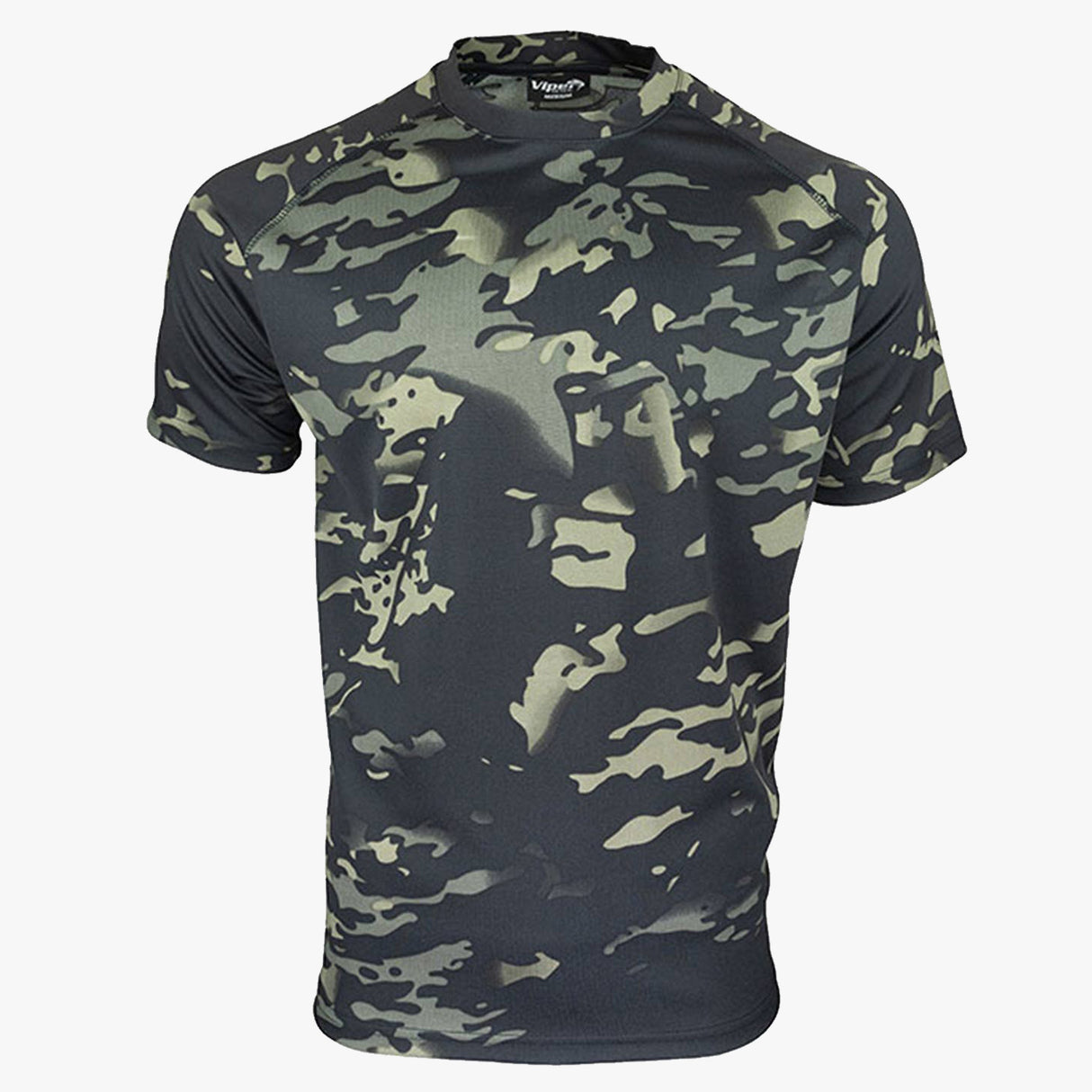 Viper Tactical Mesh-Tech T-Shirt V-Cam Black | Task Outdoor