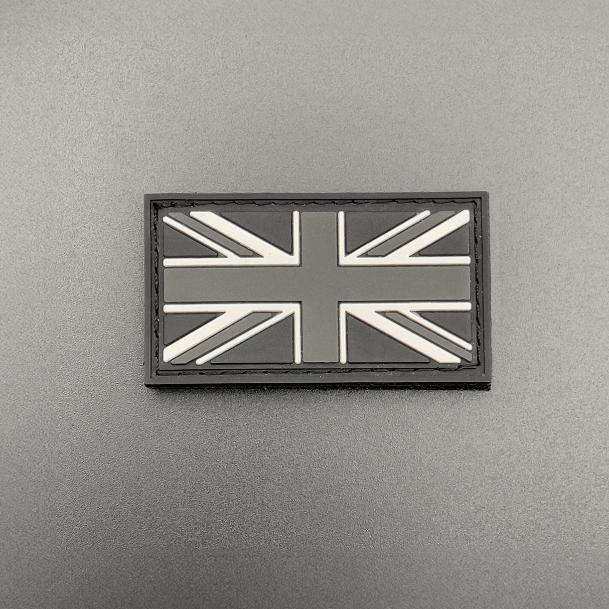 Miniature PVC Union Jack Patch, Hook & Loop, 4.5cm