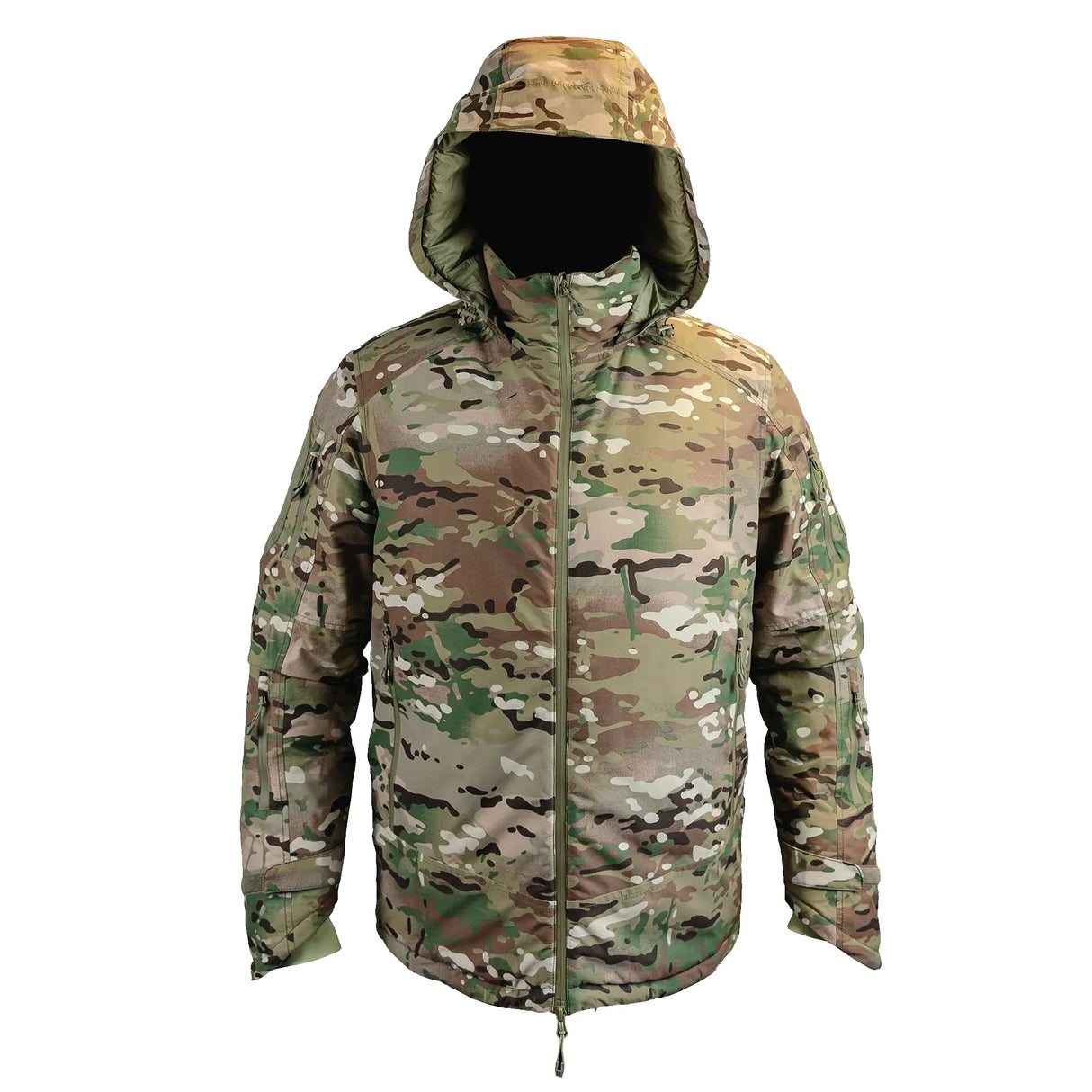 Stoirm Mission Primaloft All Weather Jacket in Multicam from the front