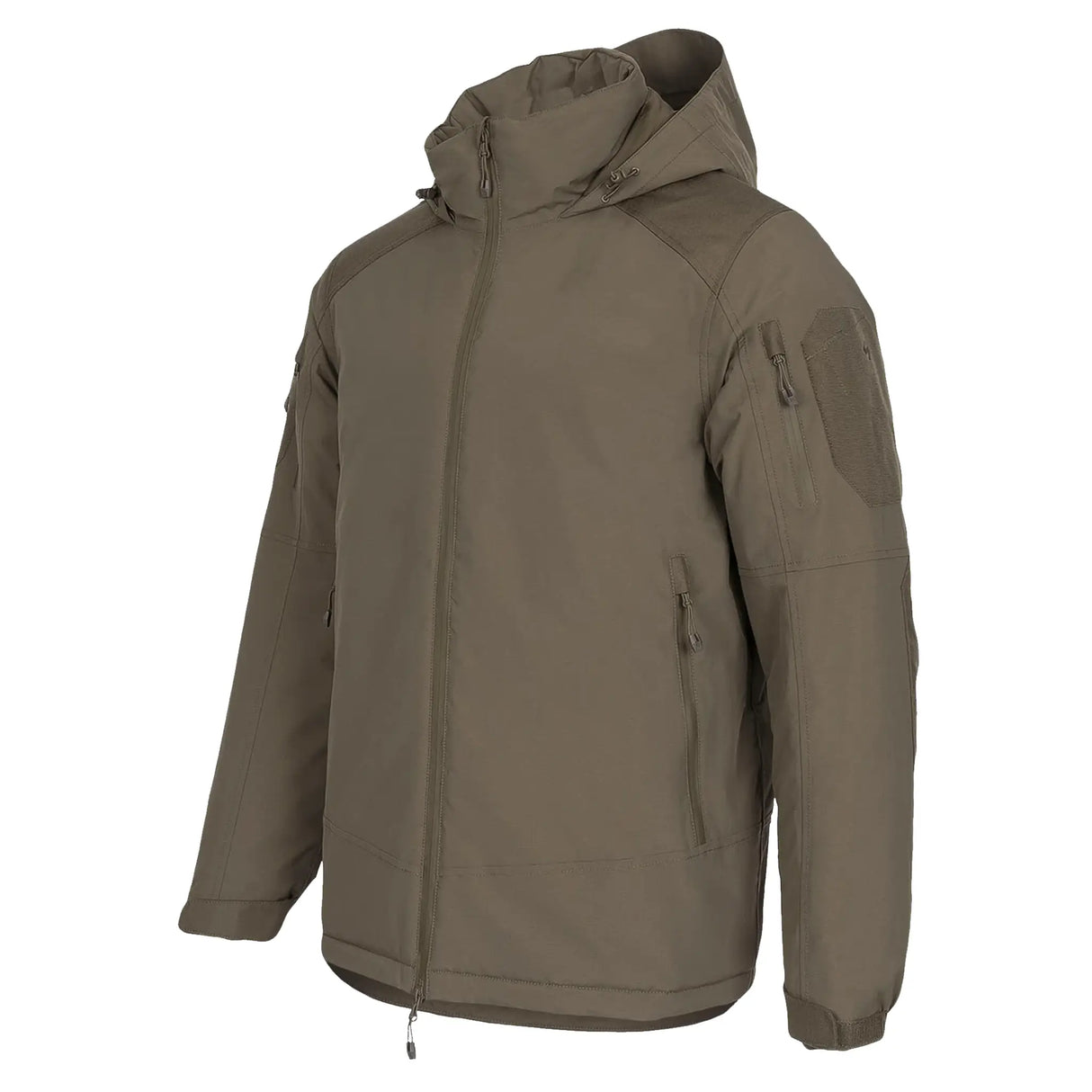 Stoirm Mission Primaloft All Weather Jacket in Ranger Green from the front left