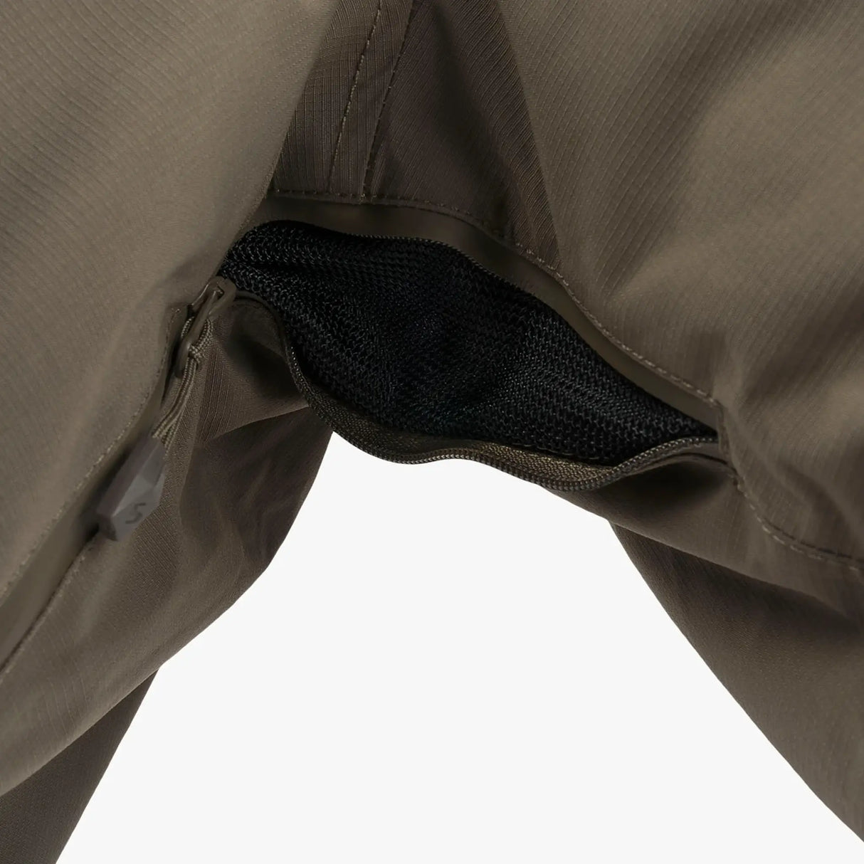 Stoirm Mission Primaloft All Weather Jacket in Ranger Green underarm vent zip