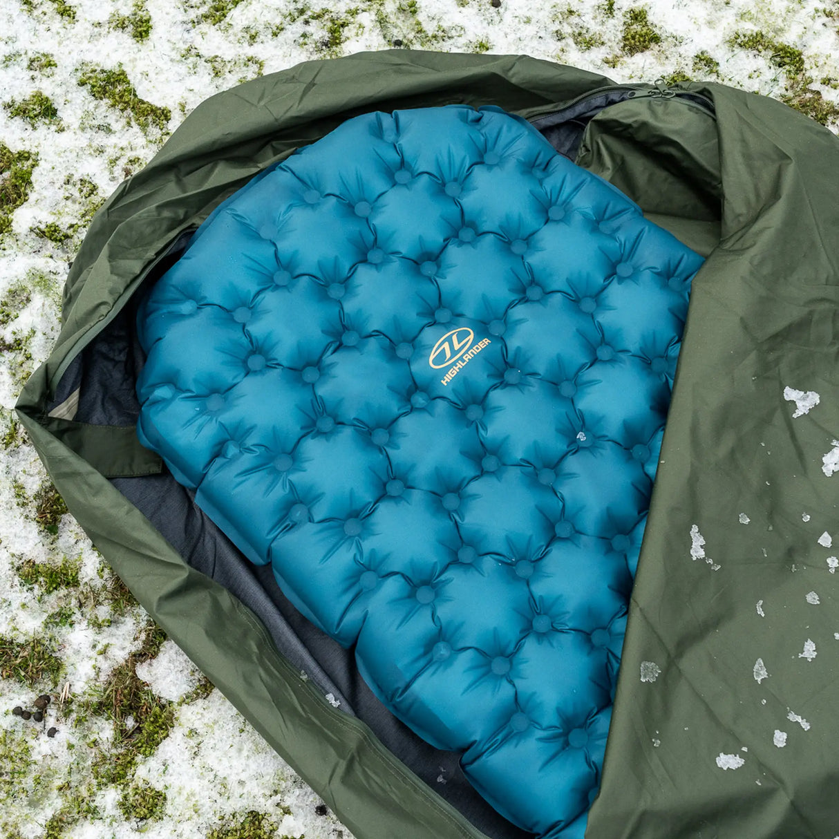Highlander Nap-Pak Arctic R11 Mummy Lite Inflatable Sleeping Mat for cold weather