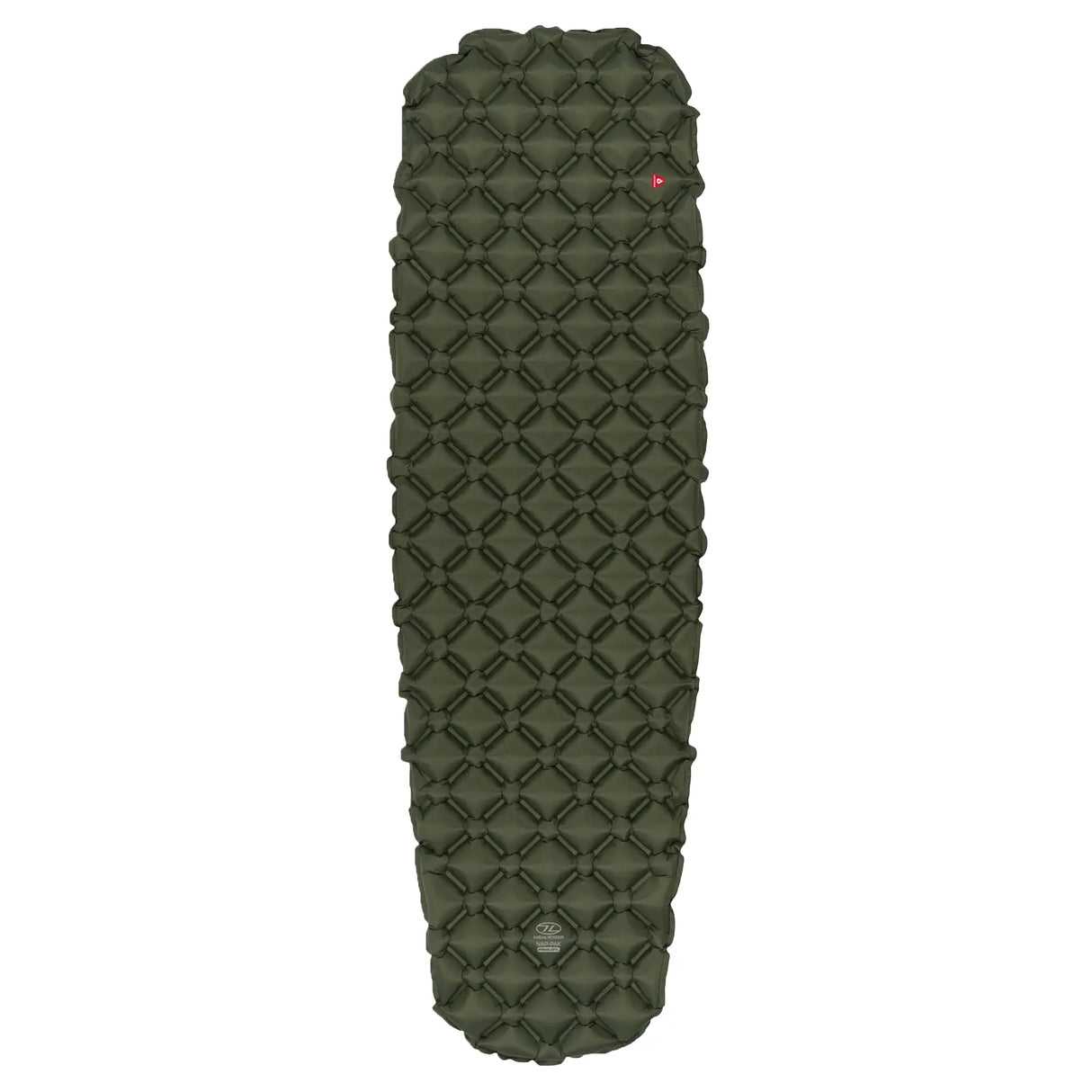 Highlander Nap-Pak Primaloft Insulated Inflatable Sleeping Mat from above