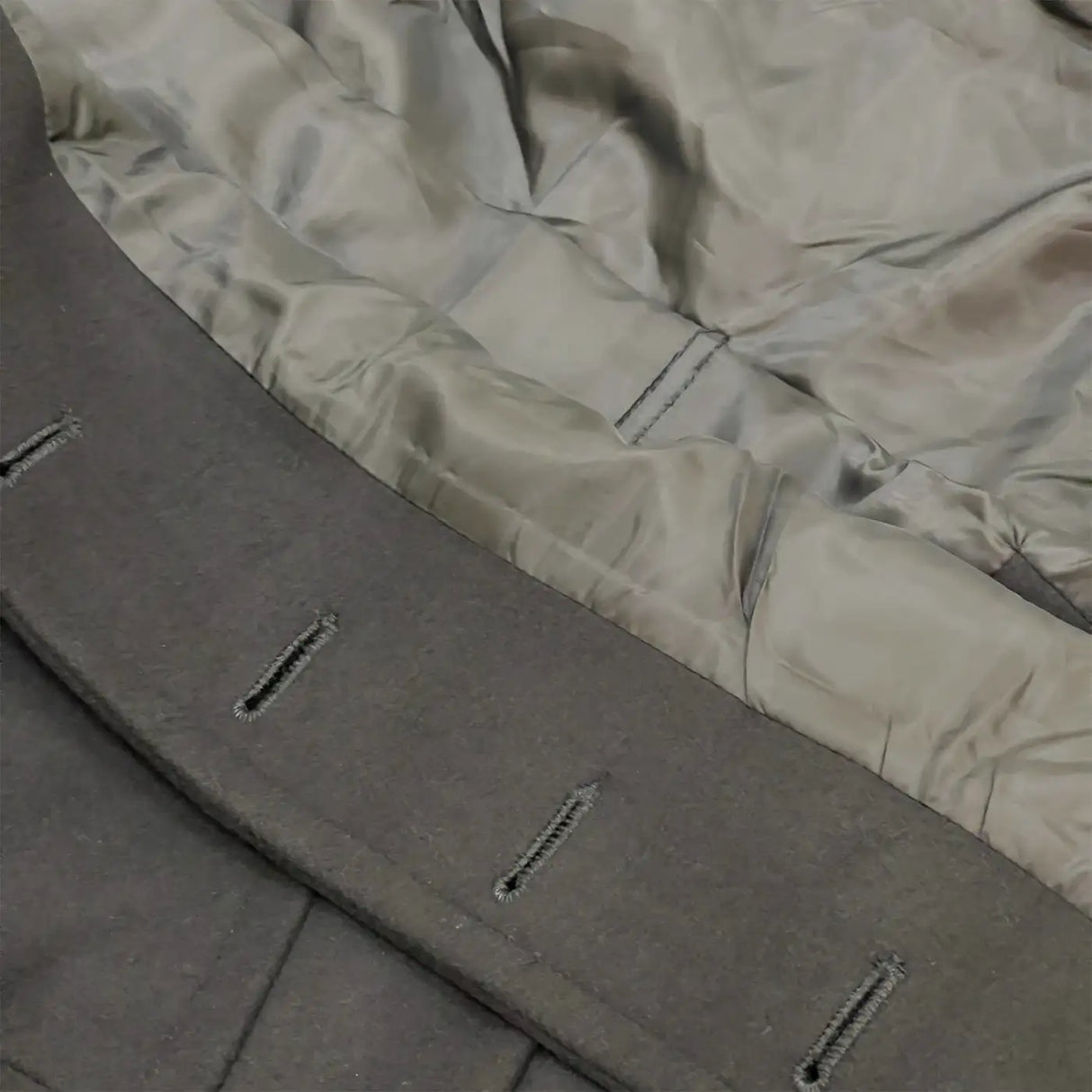 Mil-Tec Navy Wool Long Coat Black | Task Outdoor