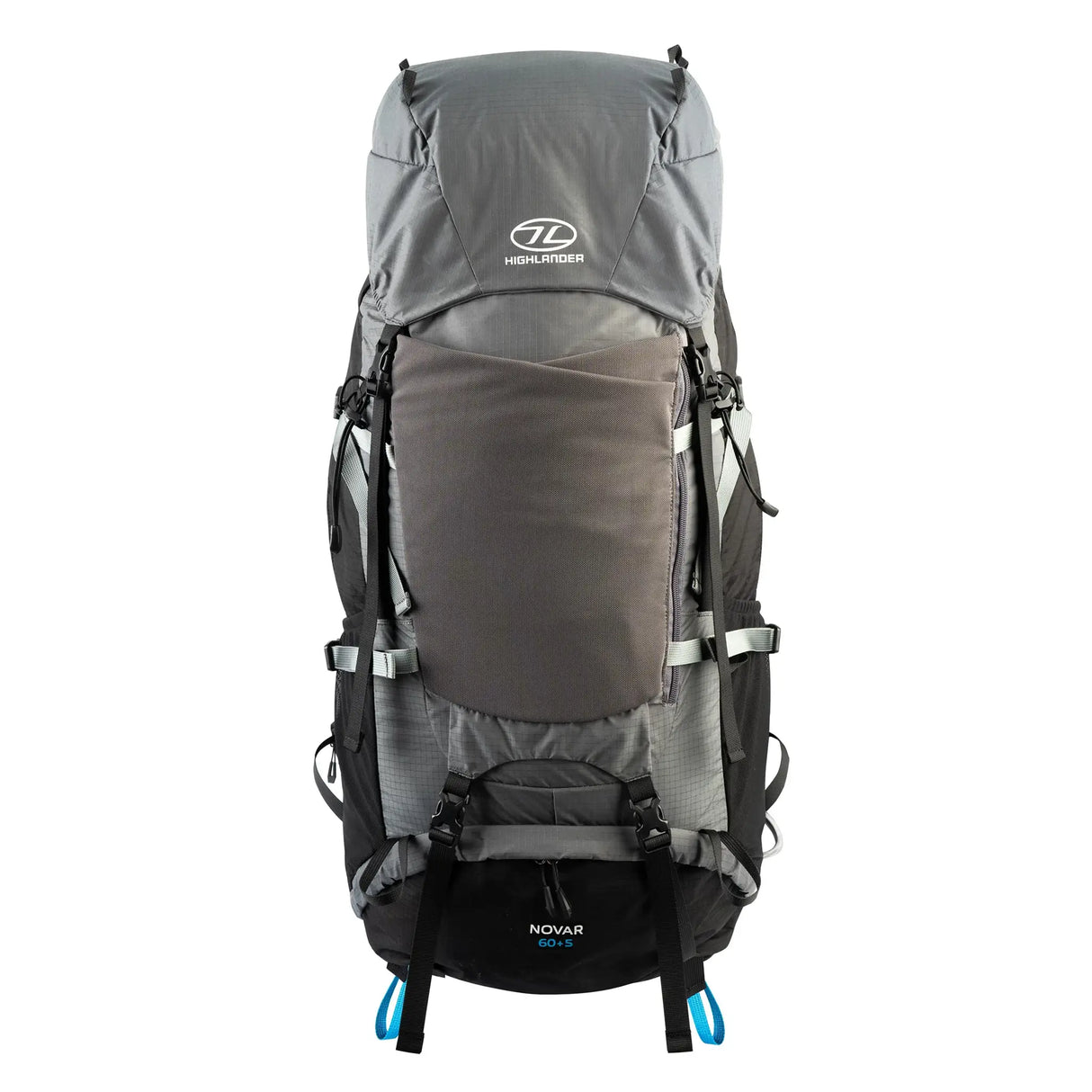 Highlander Novar 60+5L Rucksack - Dark Grey