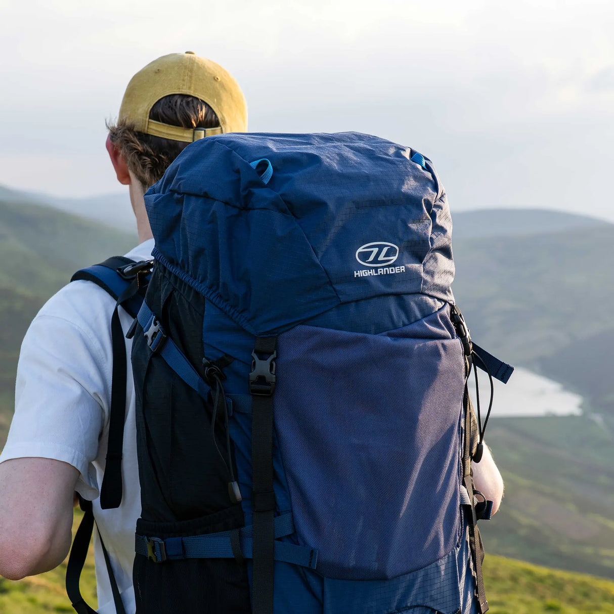 Highlander Novar 60+5L Rucksack - Navy Blue alternate view 20