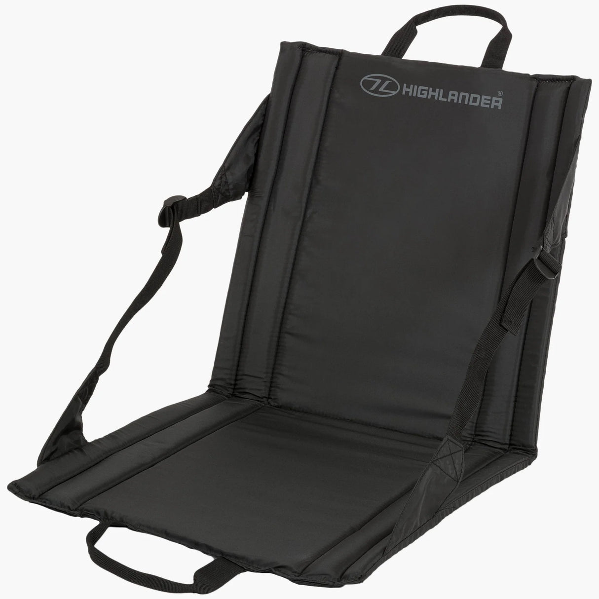 Highlander Folding Outdoor Seat Black | Task Outdoor