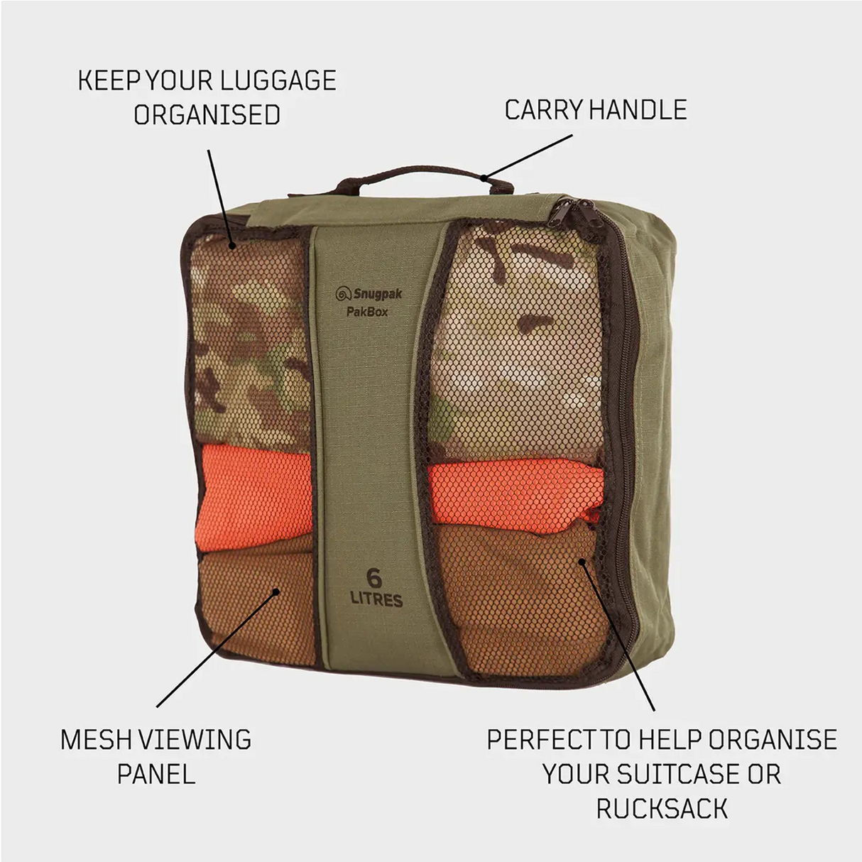 Snugpak PakBox Packing Cubes