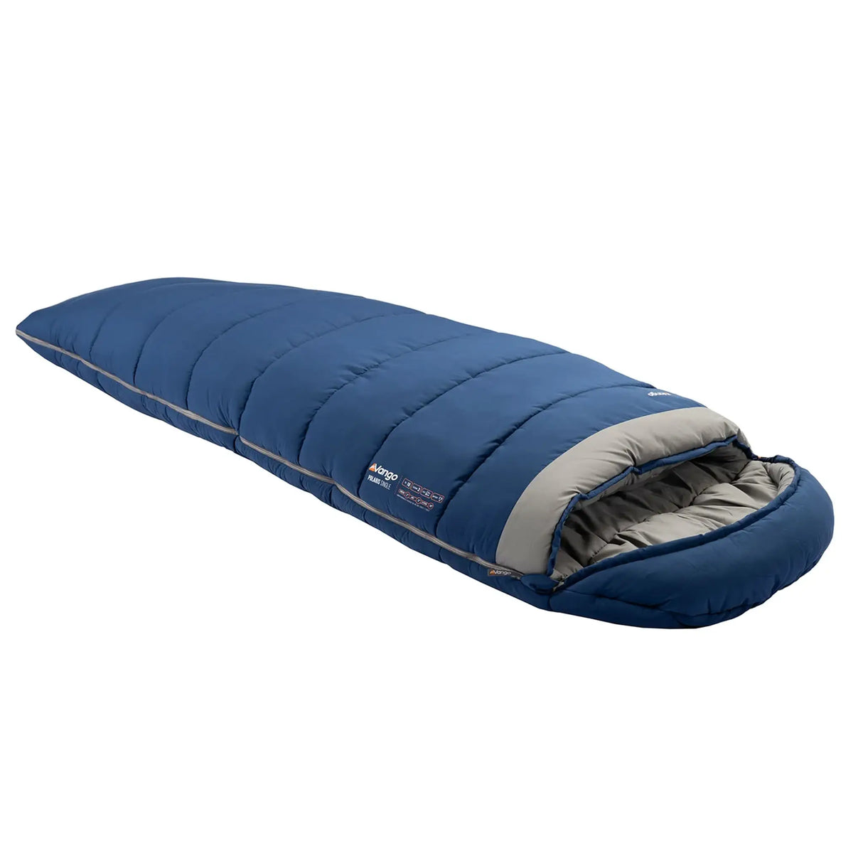 Vango Polaris Single Sleeping Bag on white background
