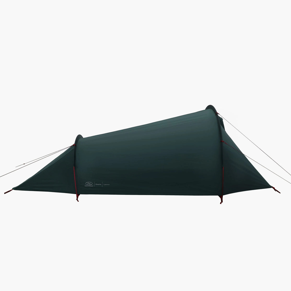 Highlander Respite 1 Person Tunnel Tent Green | Task Outdoor