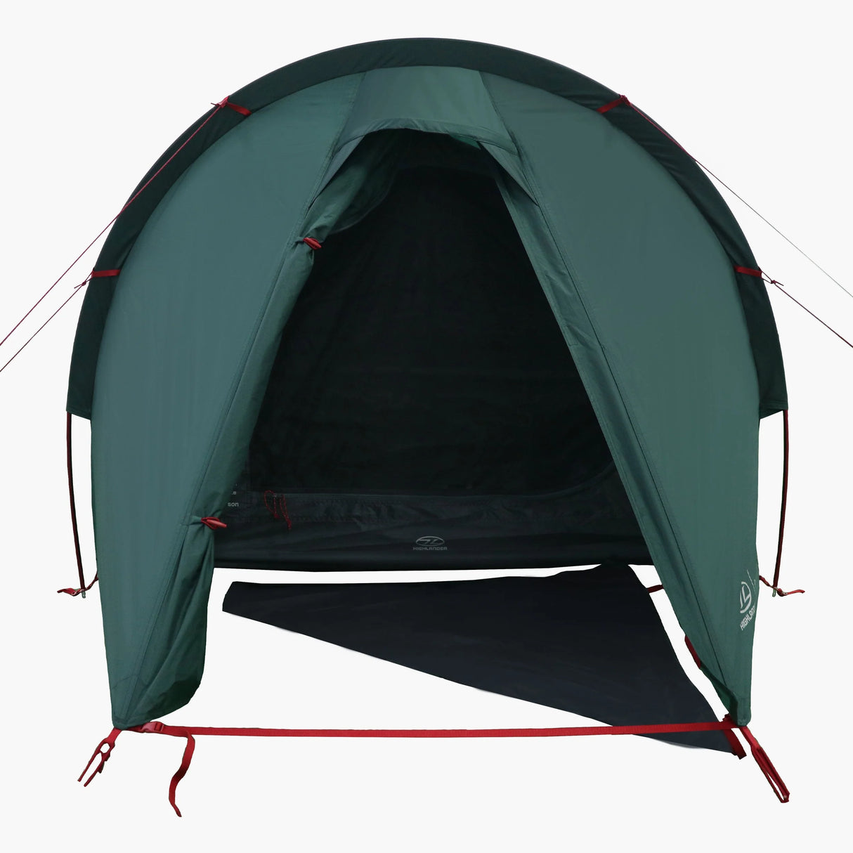 Highlander Respite 1 Person Tunnel Tent Green | Task Outdoor