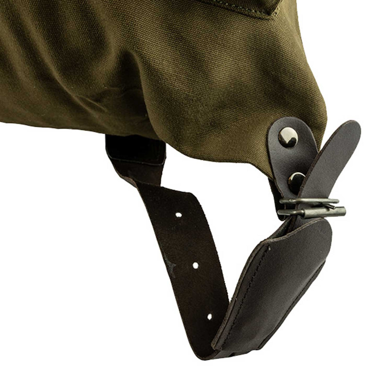 Jack Pyke Roe Sack in green close up of strap