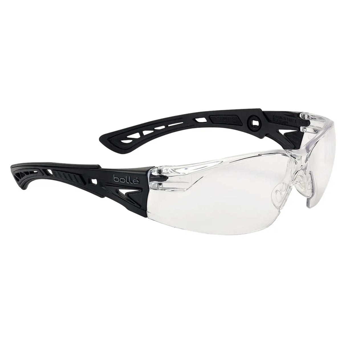 Bolle Rush+ Small BSSI Glasses Clear Lens | Task Outdoor