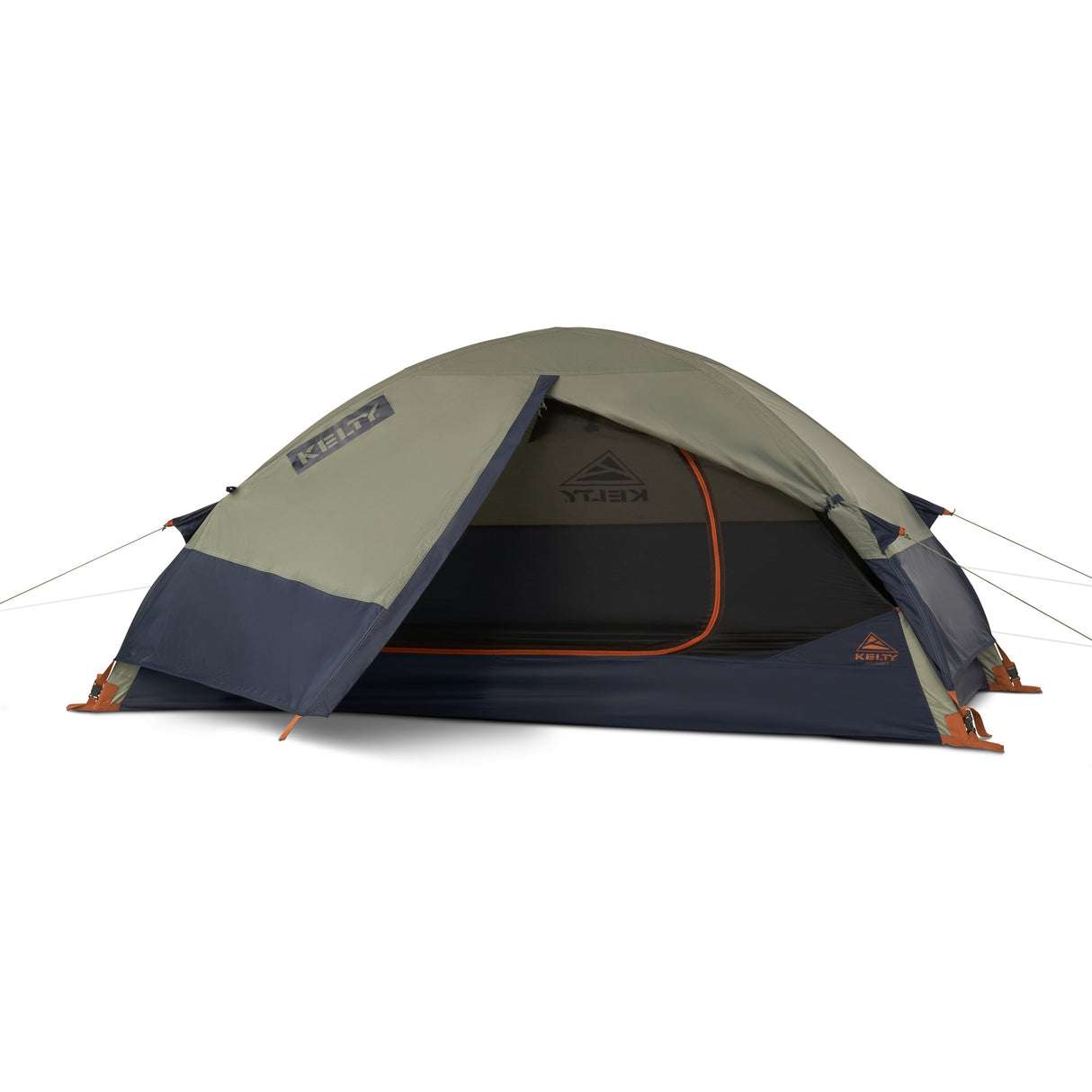 Kelty Late Start 1 Person Tent pitched with flysheet