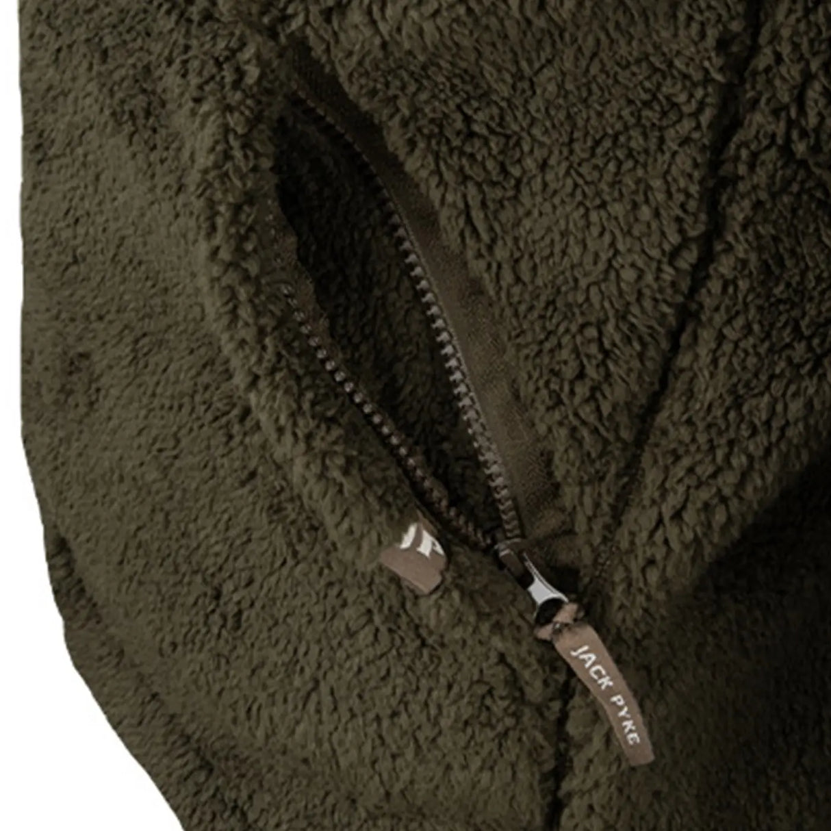 Jack Pyke Sherpa Fleece Hoodie Gen2 Dark Olive